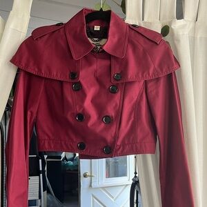 Authentic Burberry cropped trench - 6